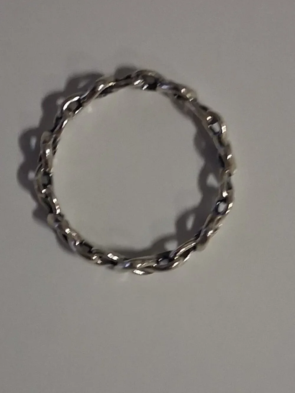 Pandora 198018-54 Knotted Hearts Ring – Sterling Silver – Size 7